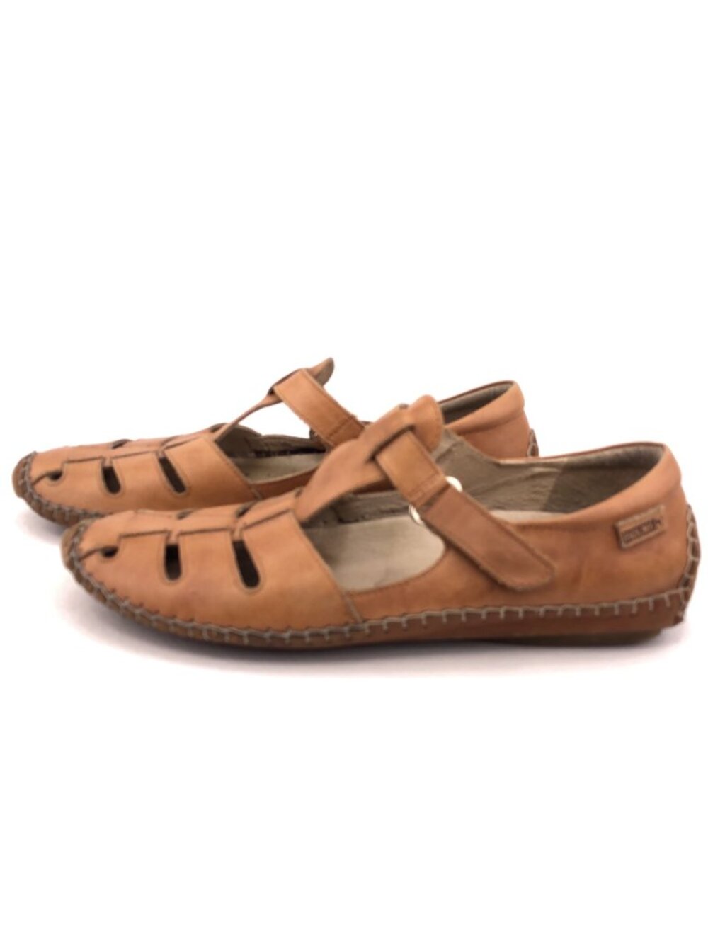 Pikolinos Jerez Brown Leather Fisherman Sandals EUR 39 - Picture 2 of 15